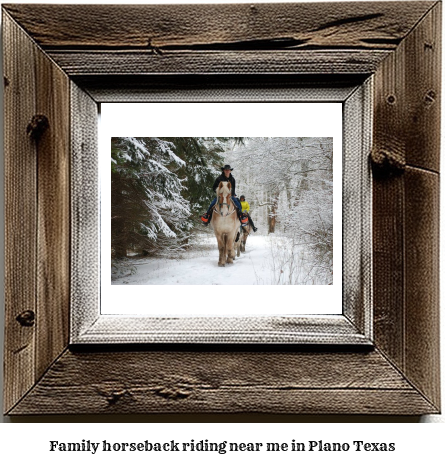 family horseback riding near me in Plano, Texas